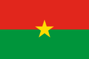 red-green stripes with a yellow star