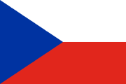 white-red, blue triangle