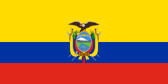 1:2 flag of Ecuador
