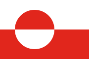 white-red, counterchanged circle