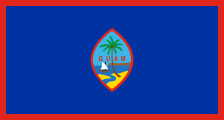blue outlined in red, emblem