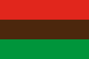 red-brown-green stripes