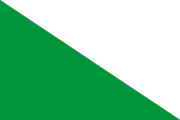 green triangular pennant