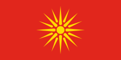 1992 flag of Macedonia