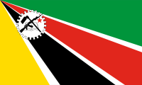 1975 flag of Mozambique