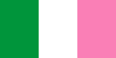 green-white-pink