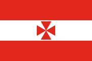 red-white-red, red maltese cross