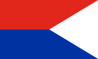 1861 flag of Santo Domingo