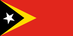 red, yellow triangle, smaller black triangle, white star