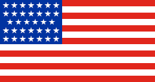 34-star flag of the United States