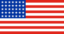 35-star US flag